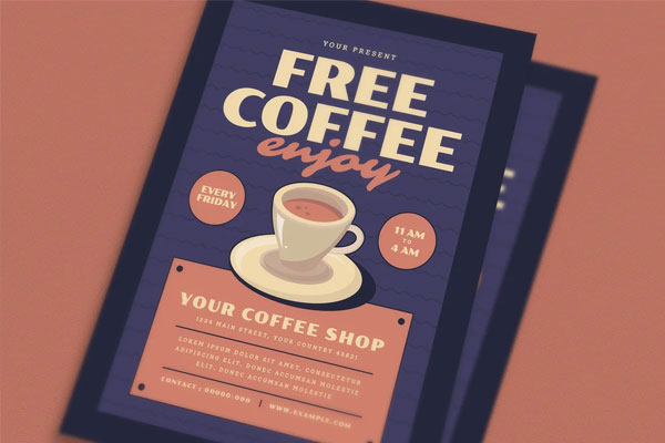 Best Coffee Shop Flyer Templates – Free & Premium PSD, Ai, Word, Doc, InDesign Formats Download